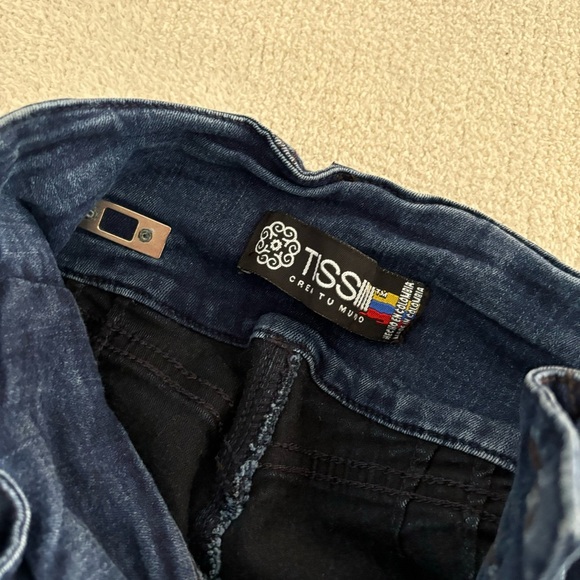 Women's Dark Blue Jeans, size 1 - Picture 3 of 3